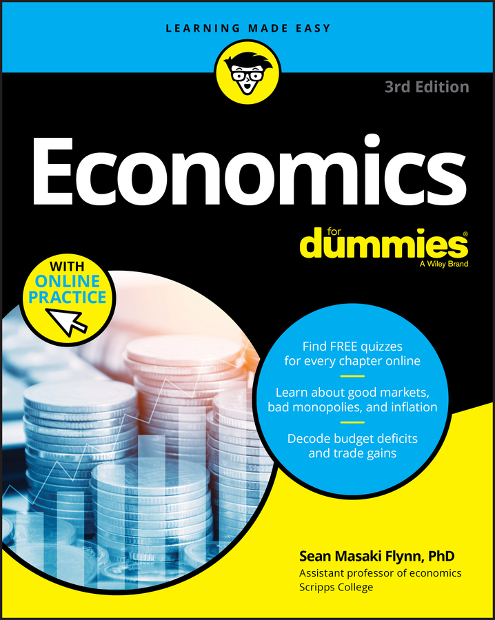 Economics For Dummies, 3rd Edition book cover