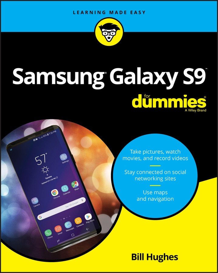 Samsung Galaxy S9 For Dummies book cover
