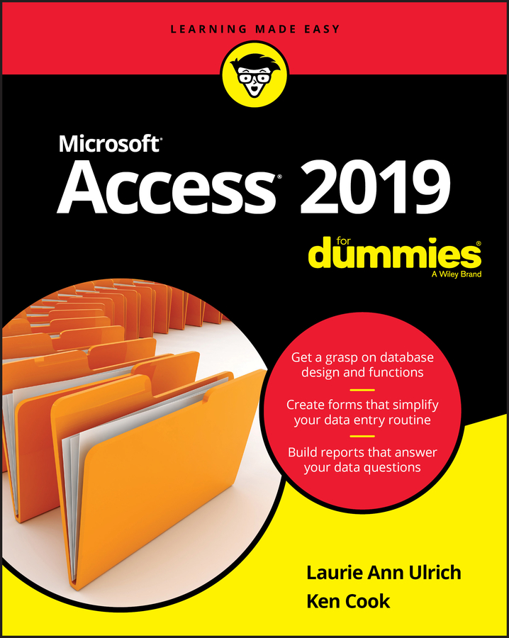 Access 2019 For Dummies book cover