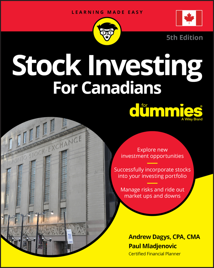 Stock Investing For Canadians For Dummies book cover