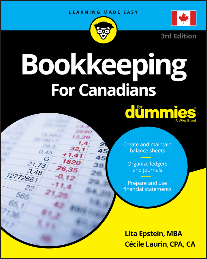 Bookkeeping For Canadians For Dummies book cover
