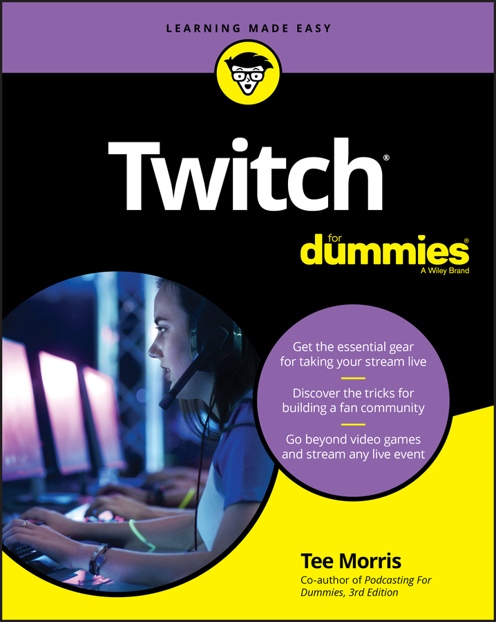 Twitch For Dummies book cover
