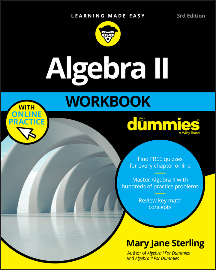 Algebra II Workbook For Dummies book cover