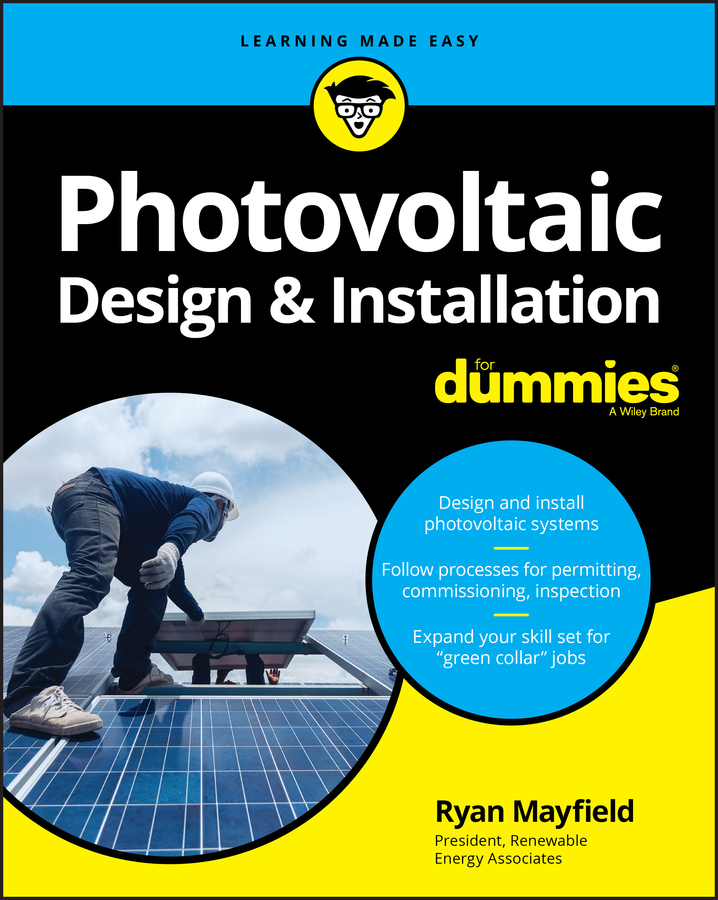 Photovoltaic Design & Installation For Dummies book cover