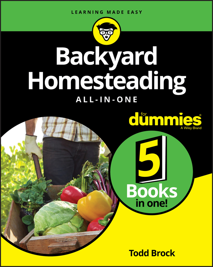 Backyard Homesteading All-in-One For Dummies book cover