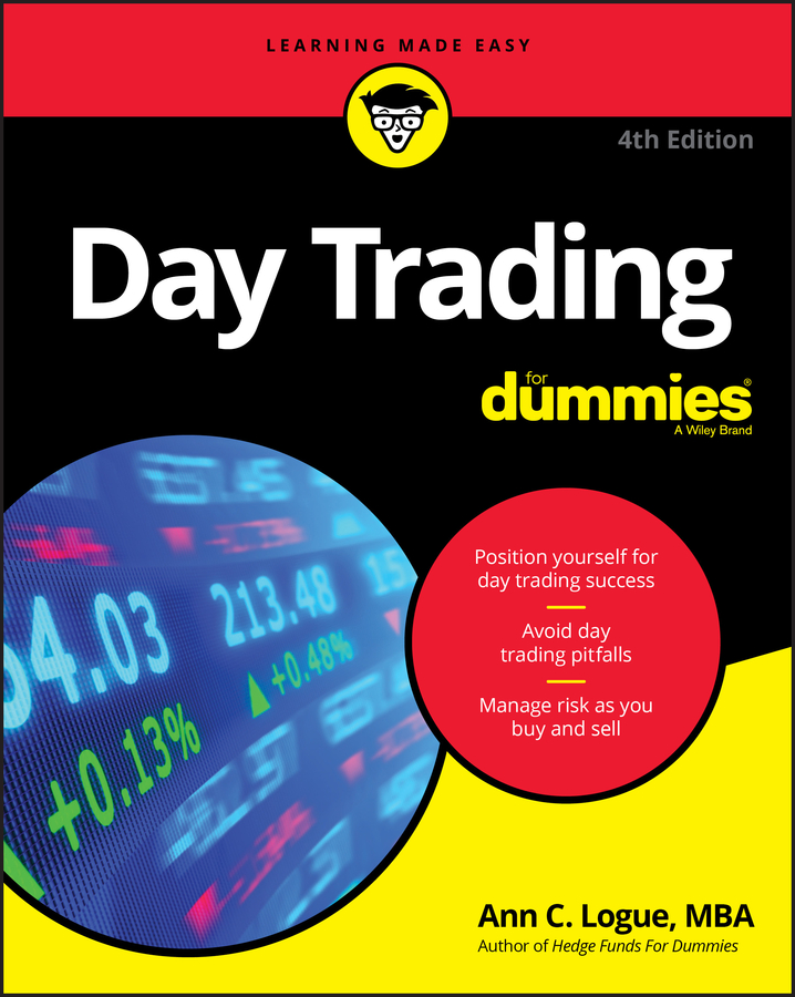 Day Trading For Dummies book cover