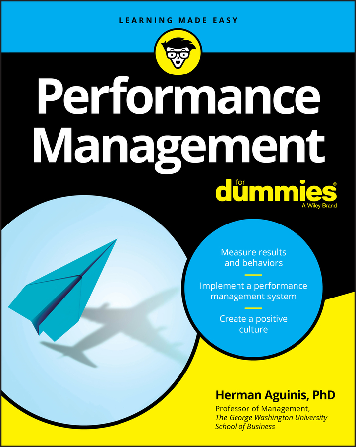 Performance Management For Dummies book cover
