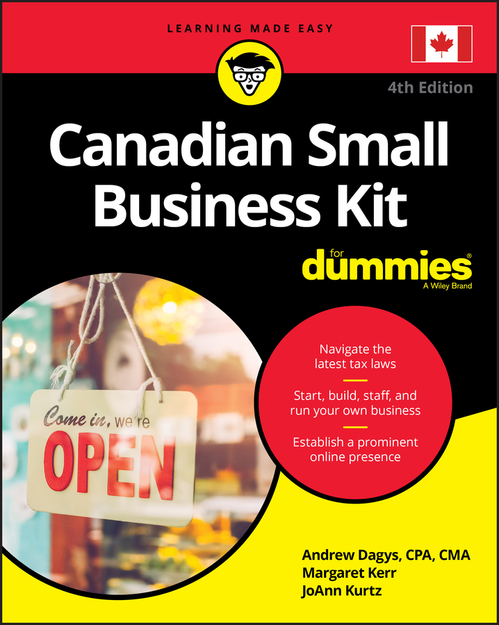 Canadian Small Business Kit For Dummies book cover