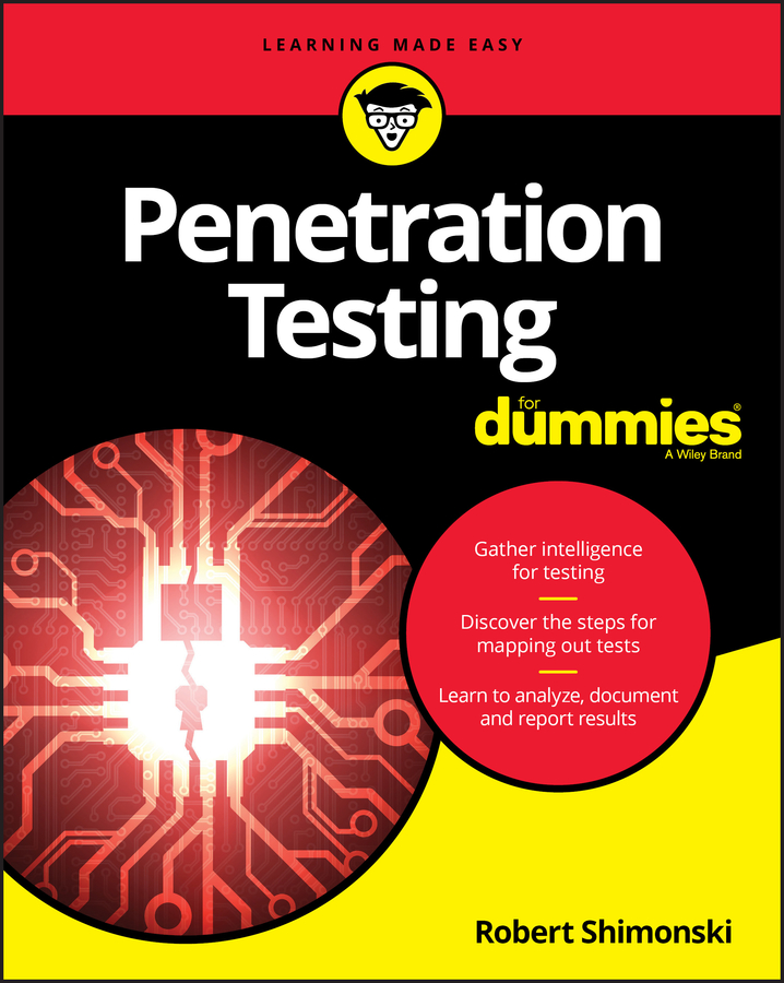 Penetration Testing For Dummies book cover