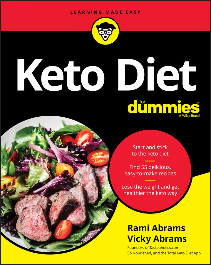 Keto Diet For Dummies book cover