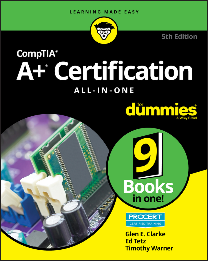 CompTIA A+ Certification All-in-One For Dummies book cover
