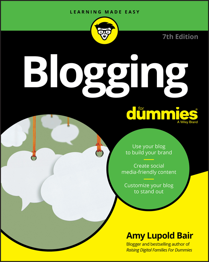 Blogging For Dummies book cover