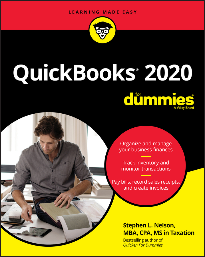 QuickBooks 2020 For Dummies book cover
