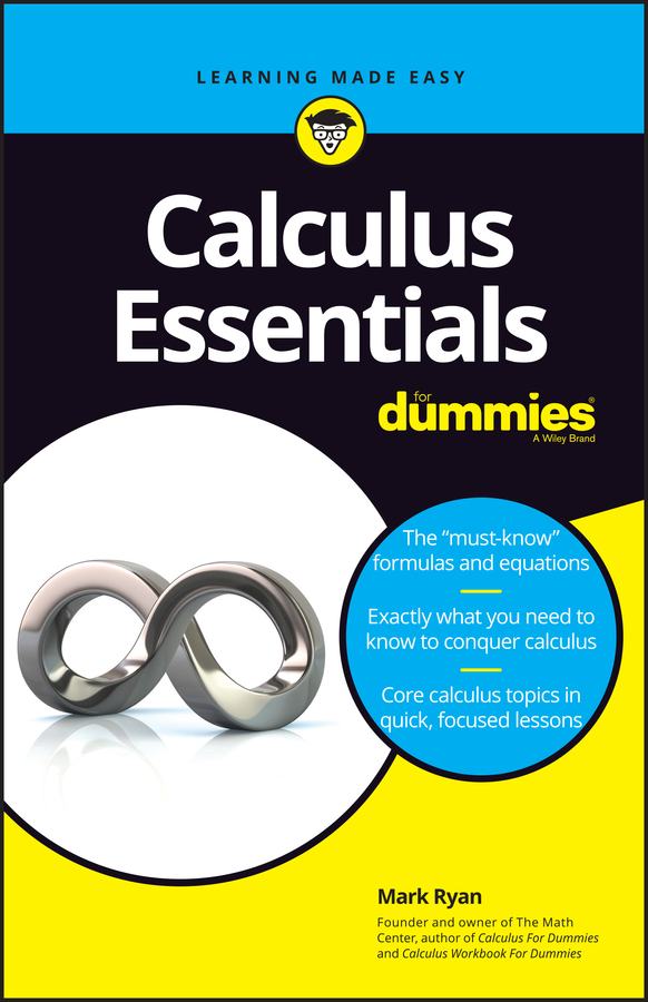 Calculus Essentials For Dummies book cover
