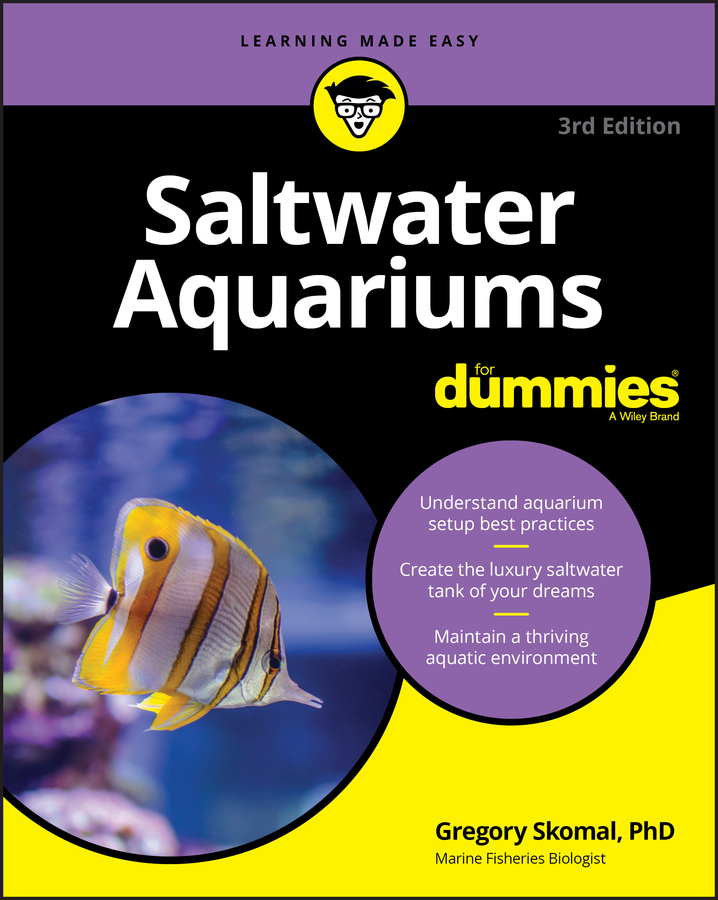 Saltwater Aquariums For Dummies book cover