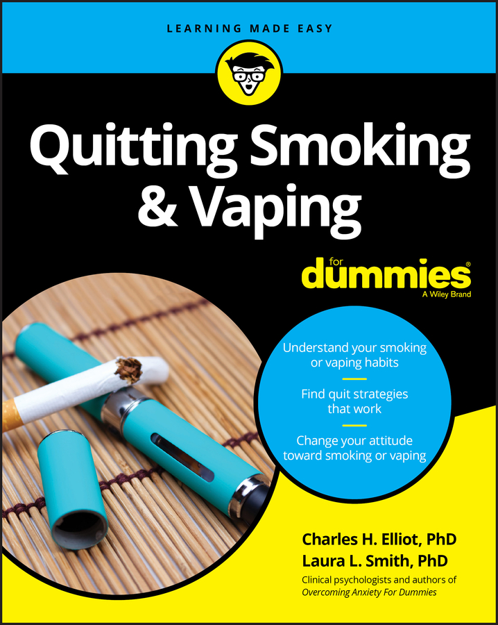 Quitting Smoking & Vaping For Dummies book cover
