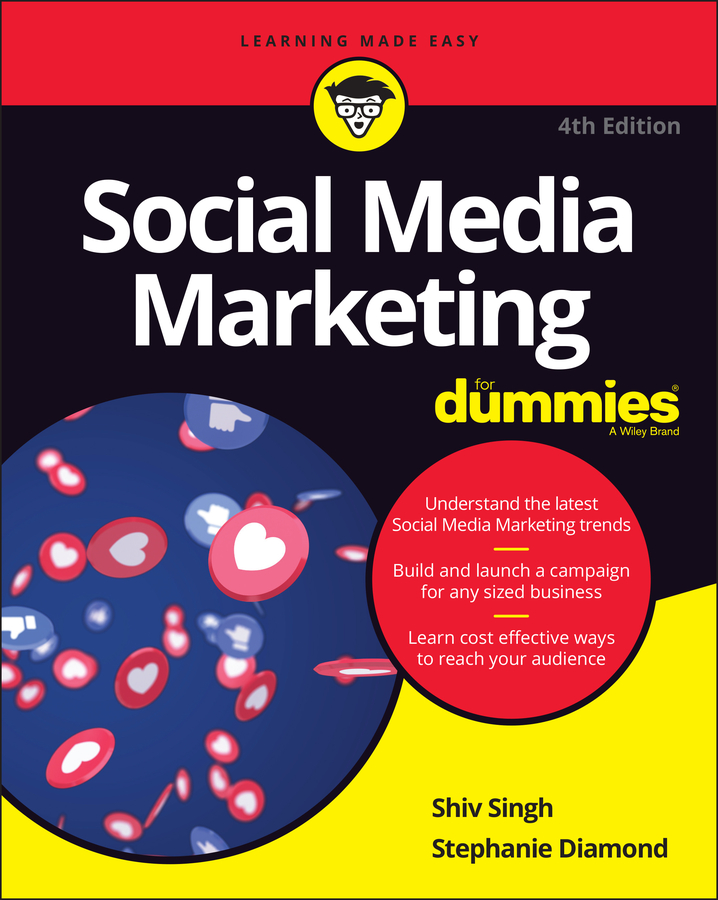 Social Media Marketing For Dummies book cover