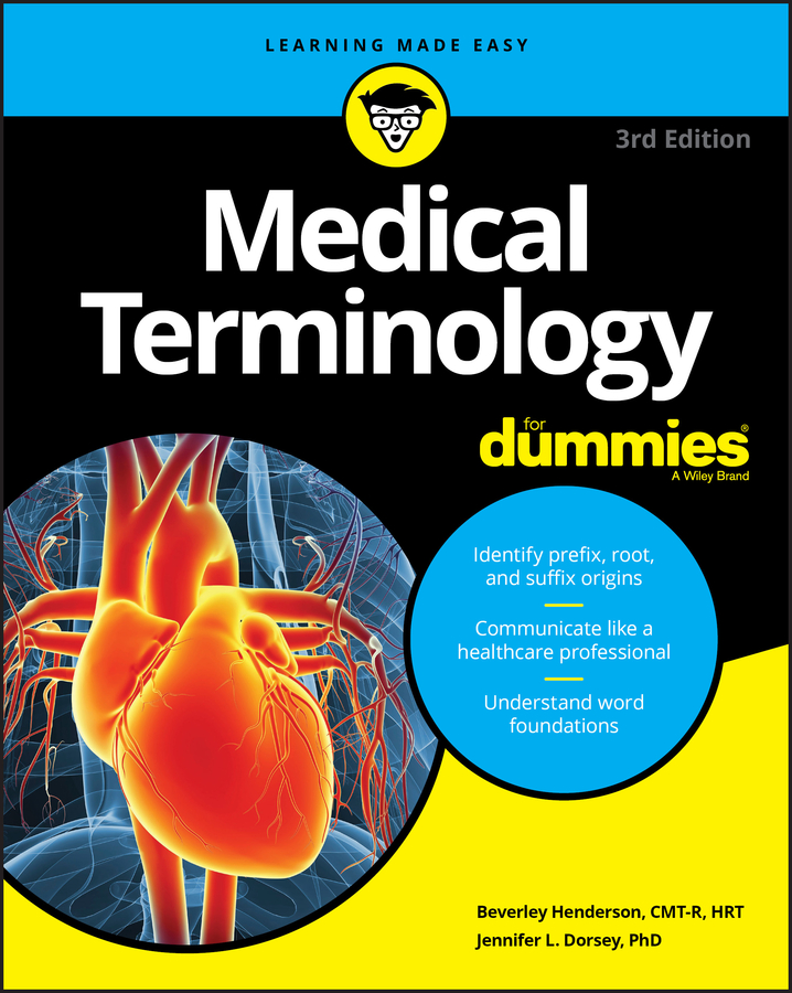 Medical Terminology For Dummies book cover