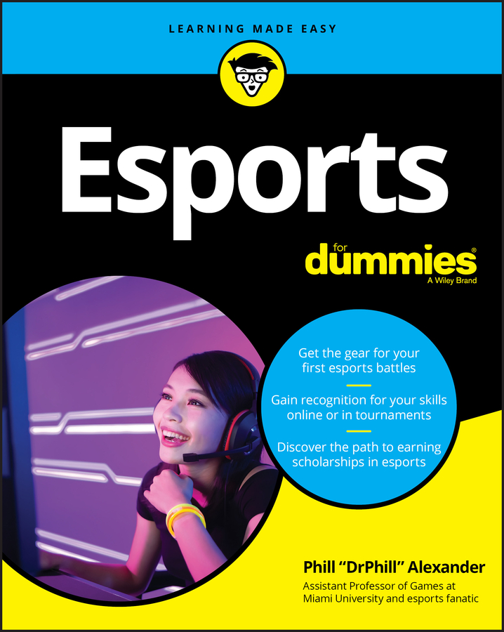 Esports For Dummies book cover