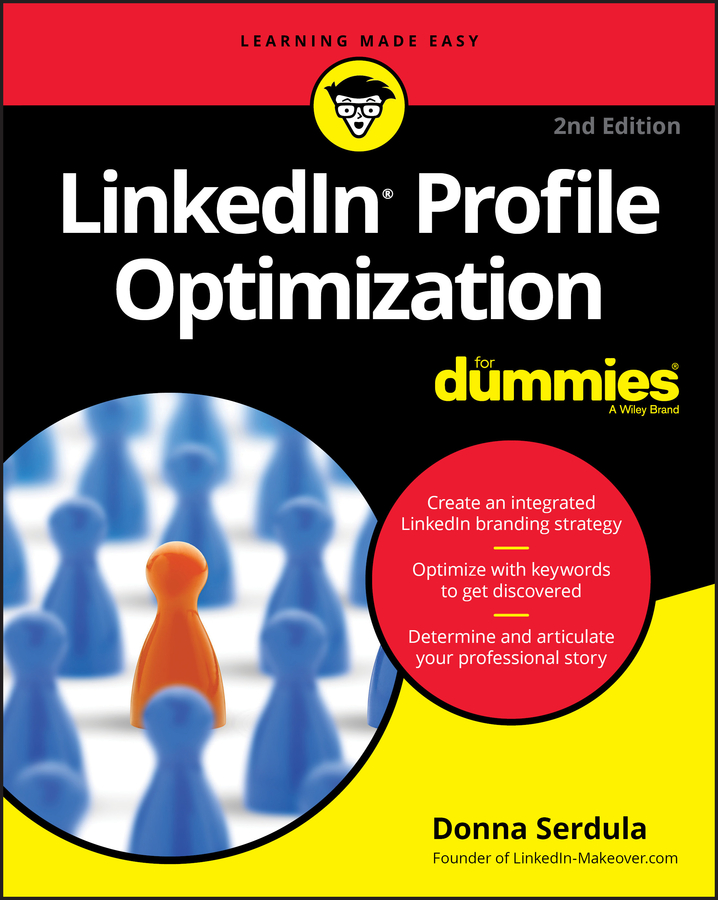 LinkedIn Profile Optimization For Dummies book cover