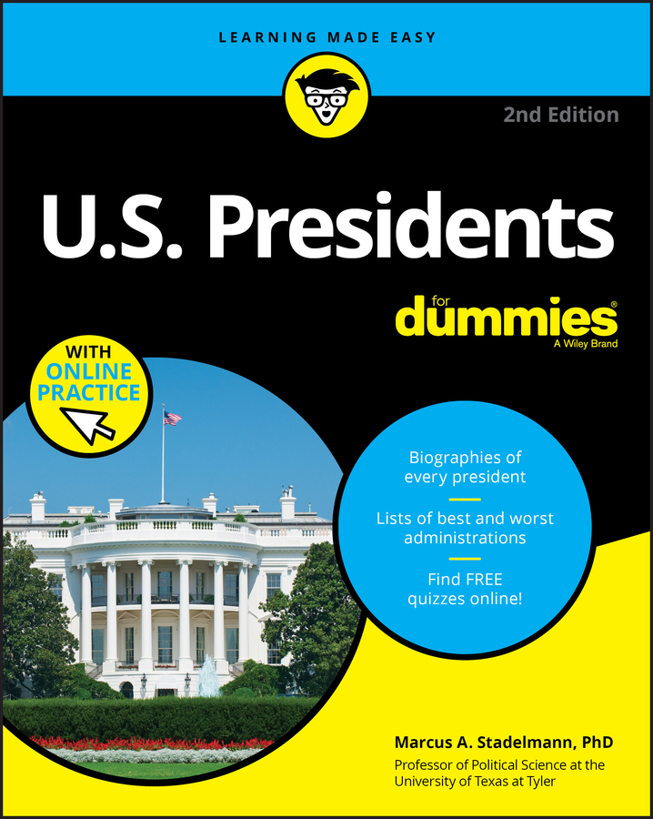 U.S. Presidents For Dummies with Online Practice book cover