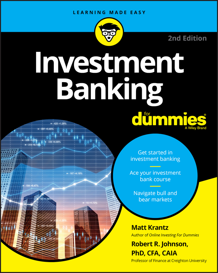Investment Banking For Dummies book cover