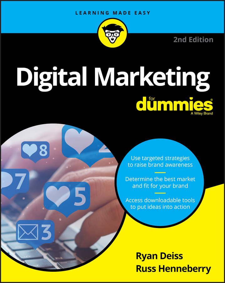 Digital Marketing For Dummies book cover