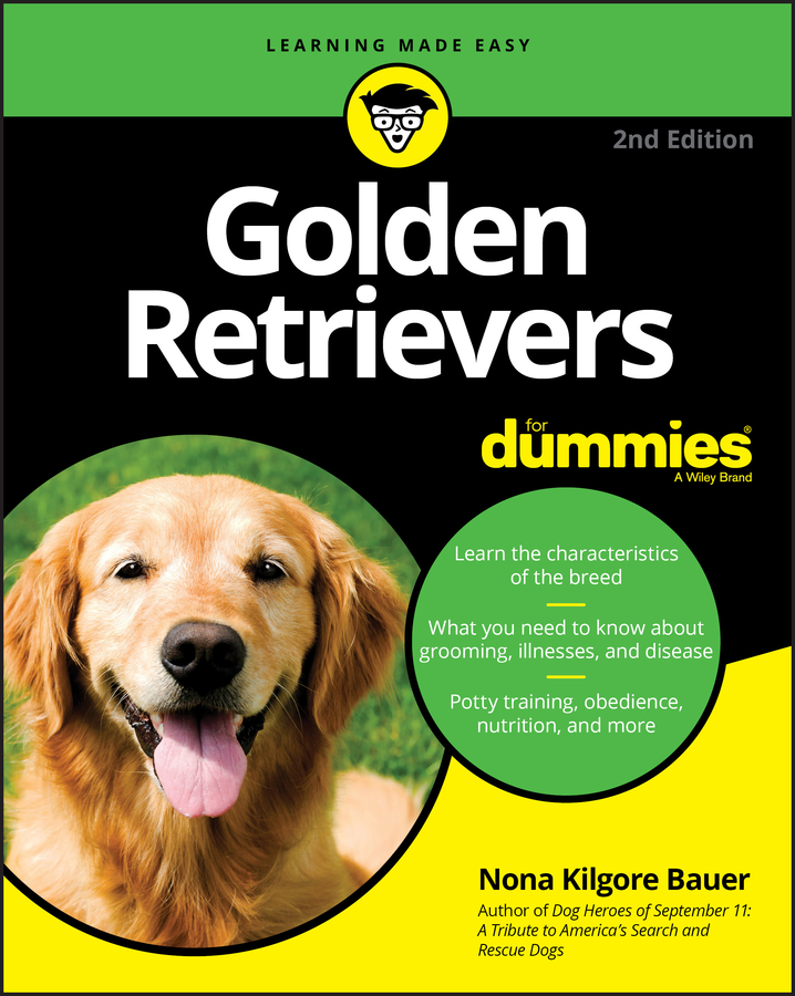 Golden Retrievers For Dummies book cover