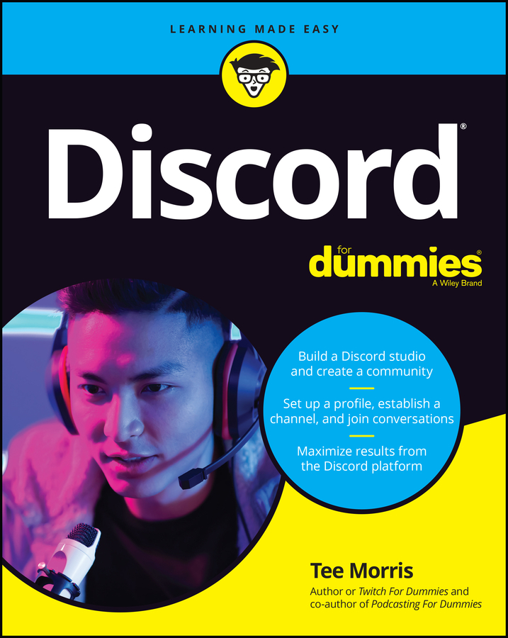 Discord For Dummies book cover