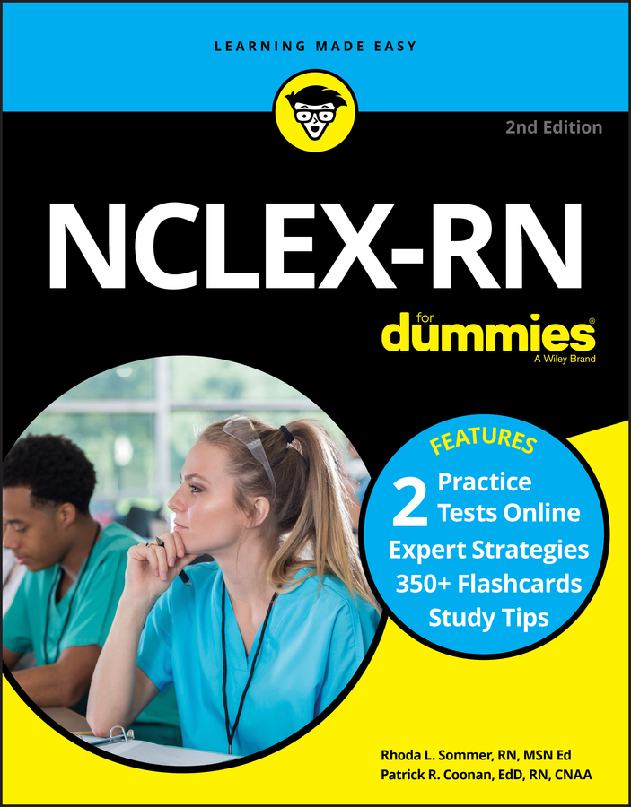 NCLEX-RN For Dummies with Online Practice Tests book cover