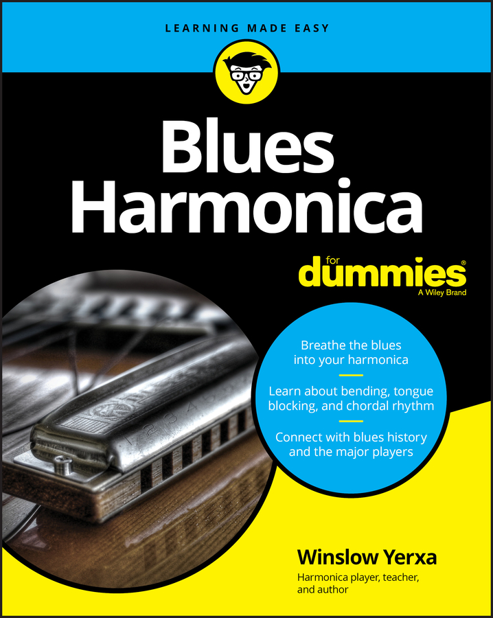 Blues Harmonica For Dummies book cover