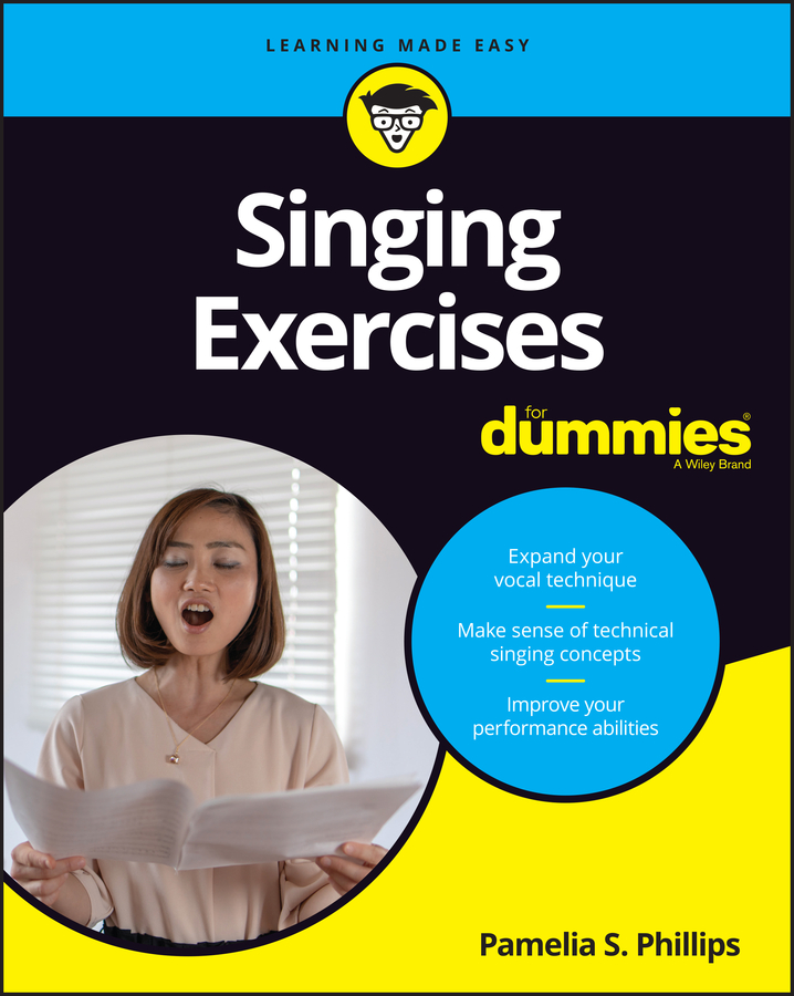 Singing Exercises For Dummies book cover