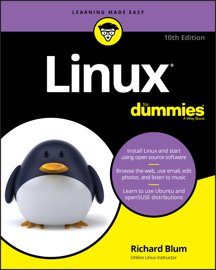 Linux For Dummies, 10th Edition book cover