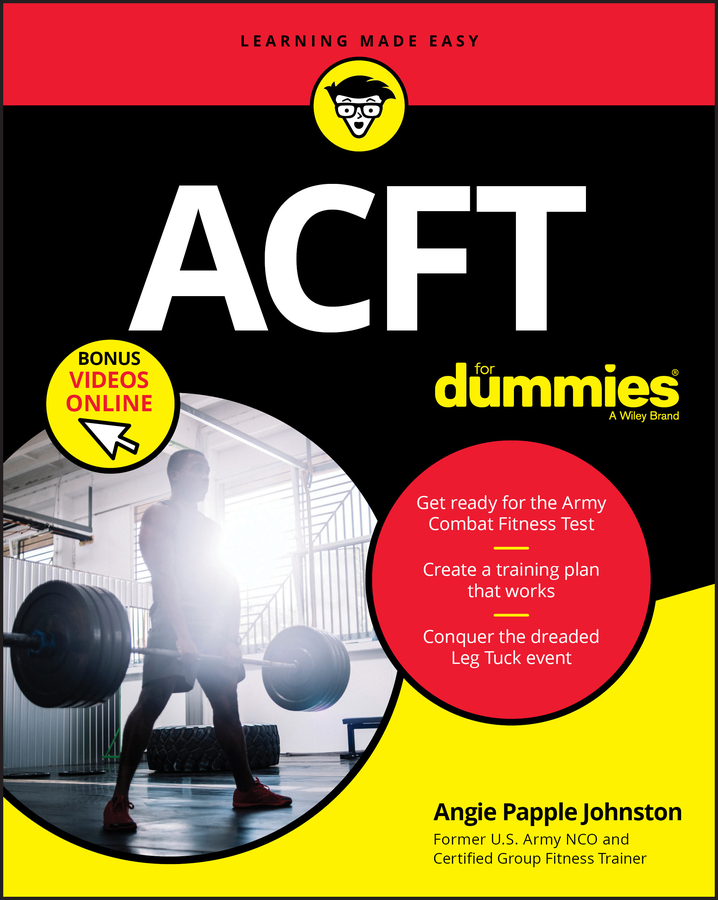 ACFT Army Combat Fitness Test For Dummies book cover
