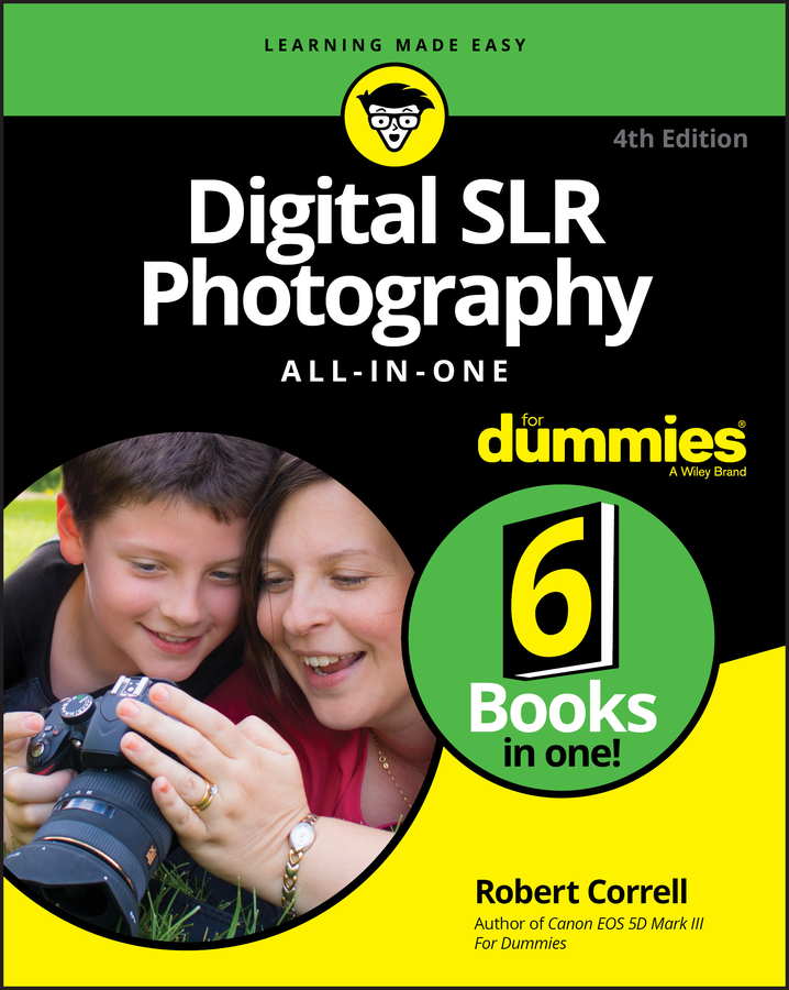 Digital SLR Photography All-in-One For Dummies book cover