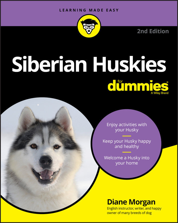 Siberian Huskies For Dummies book cover