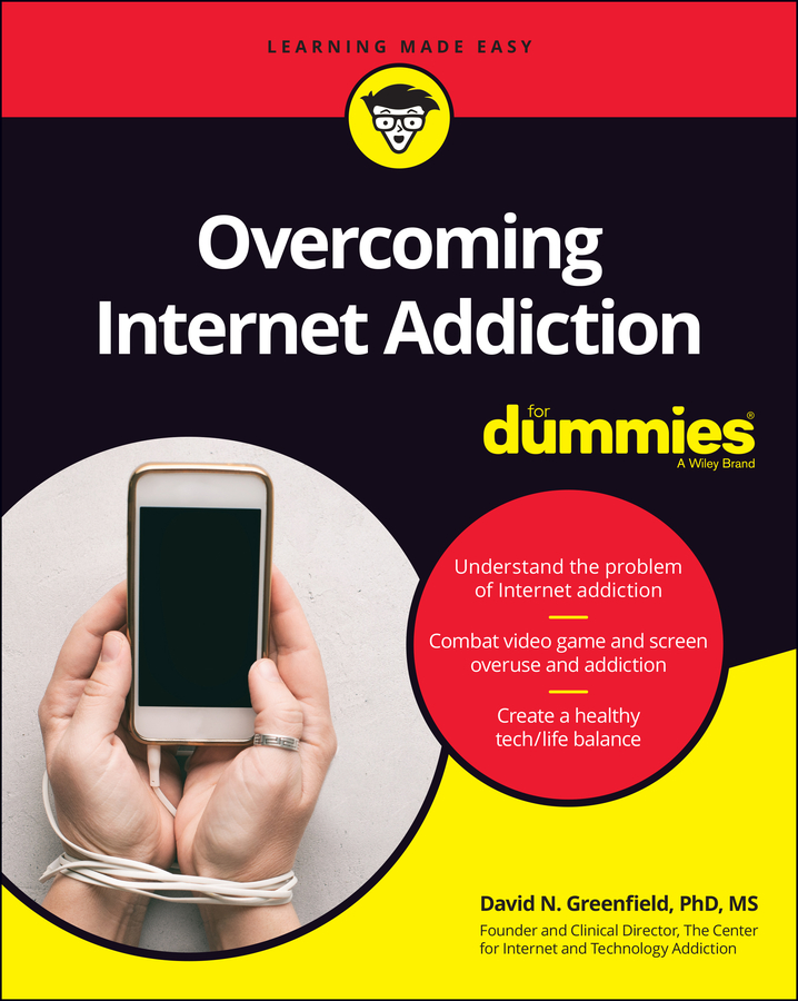Overcoming Internet Addiction For Dummies book cover