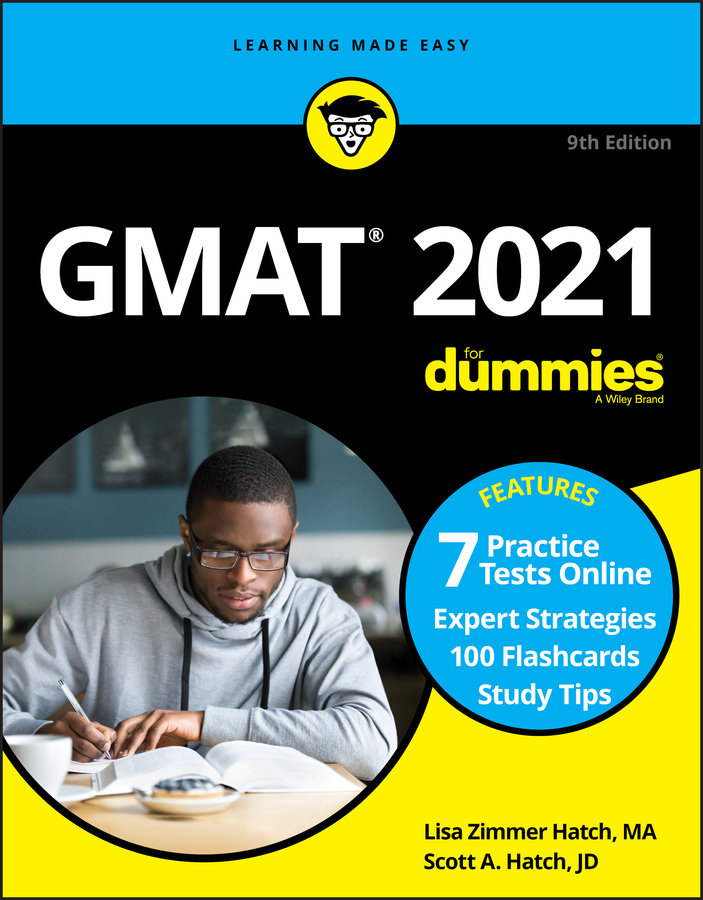 GMAT For Dummies 2021 book cover