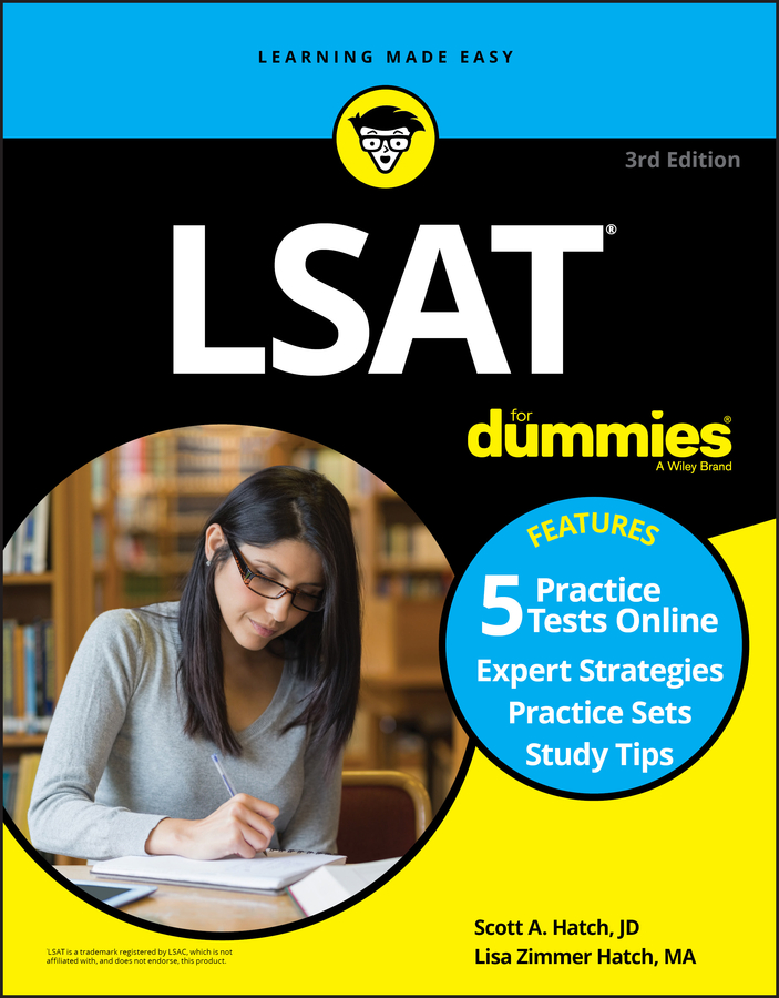 LSAT For Dummies book cover