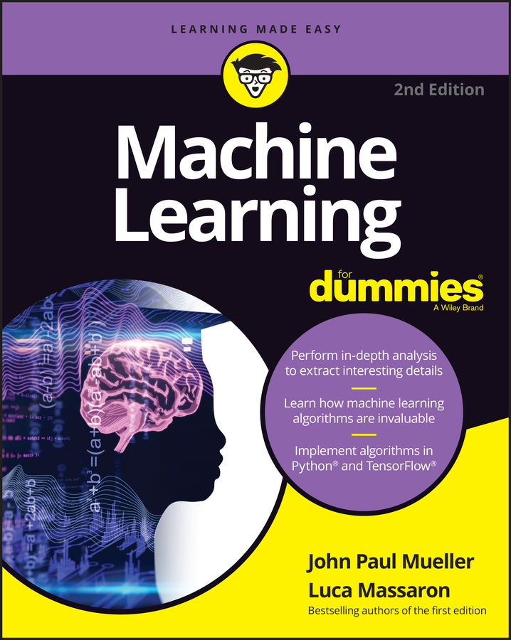 Machine Learning For Dummies book cover