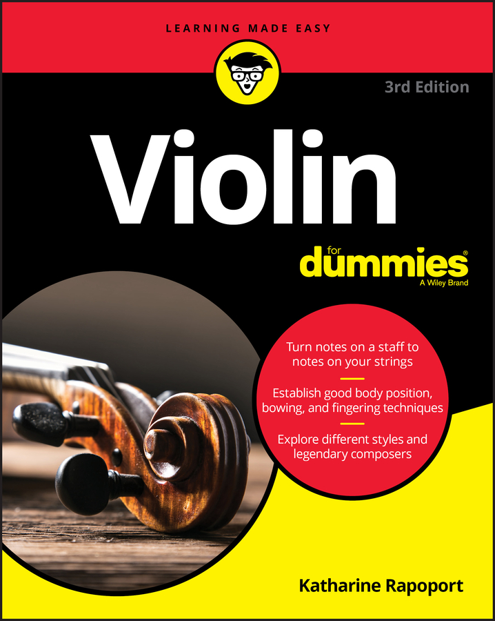 Violin For Dummies book cover