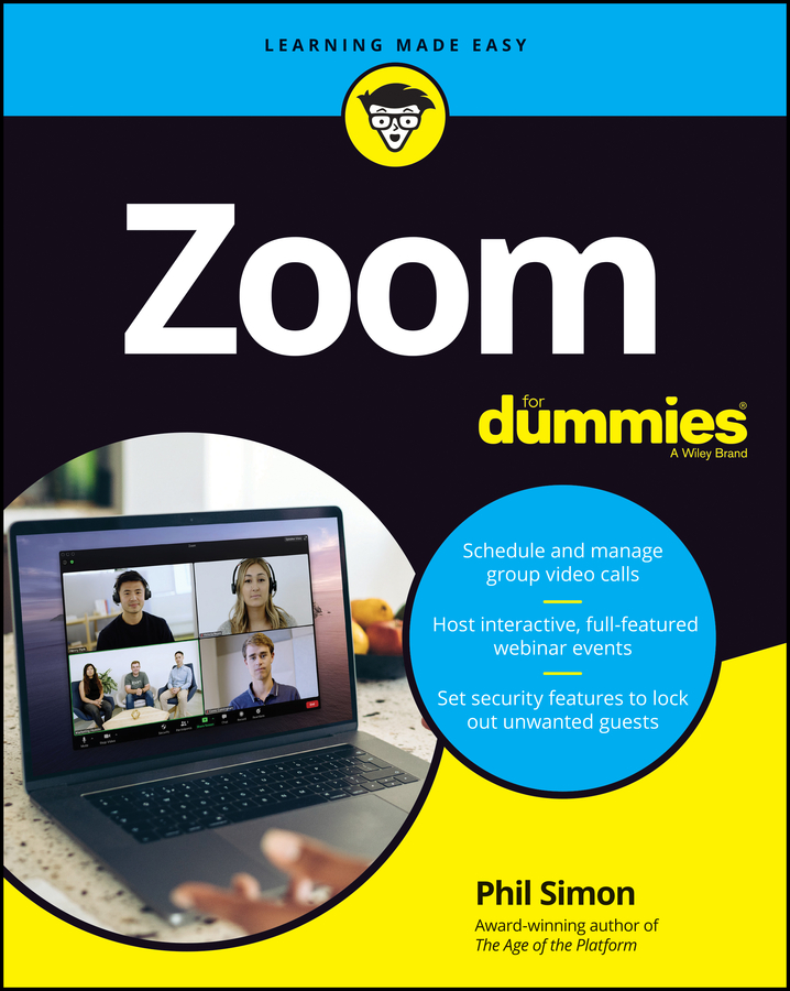 Zoom For Dummies book cover