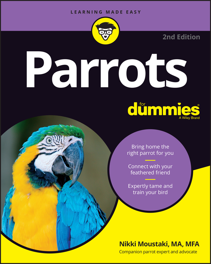 Parrots For Dummies book cover