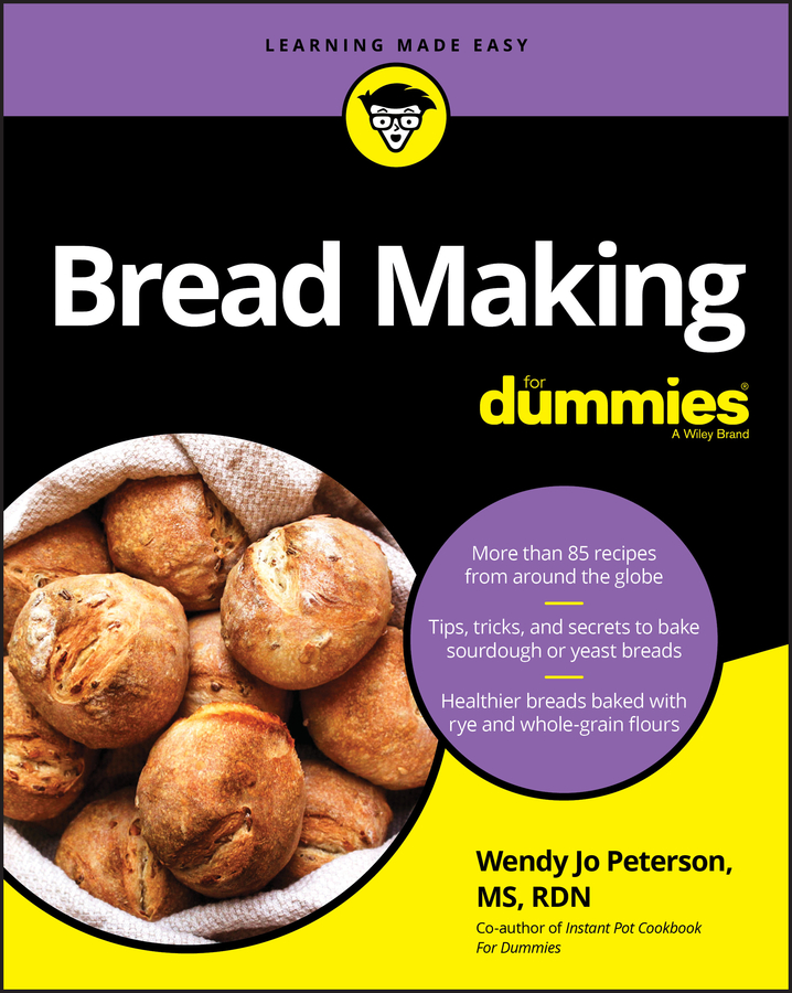 Bread Making For Dummies book cover