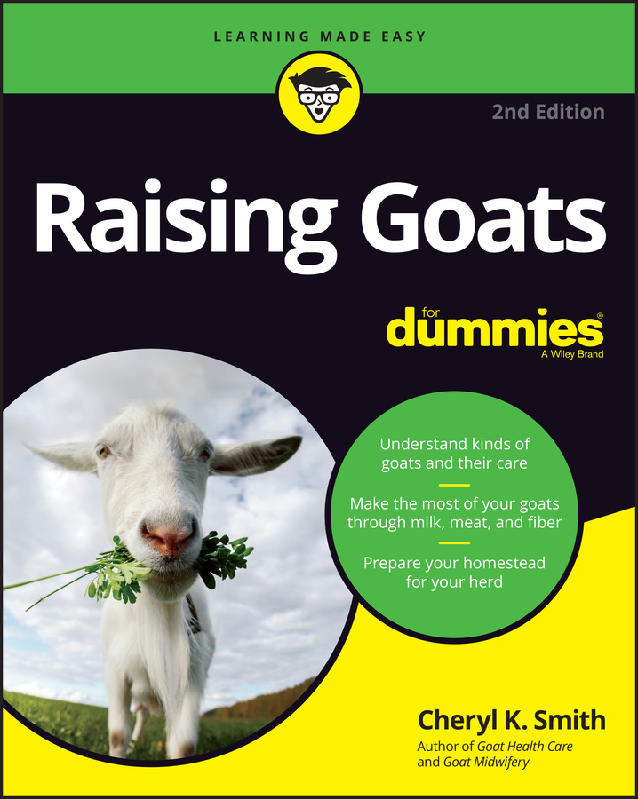 Raising Goats For Dummies book cover