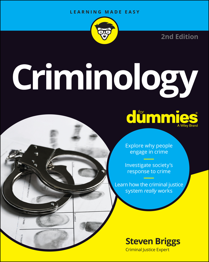 Criminology For Dummies book cover