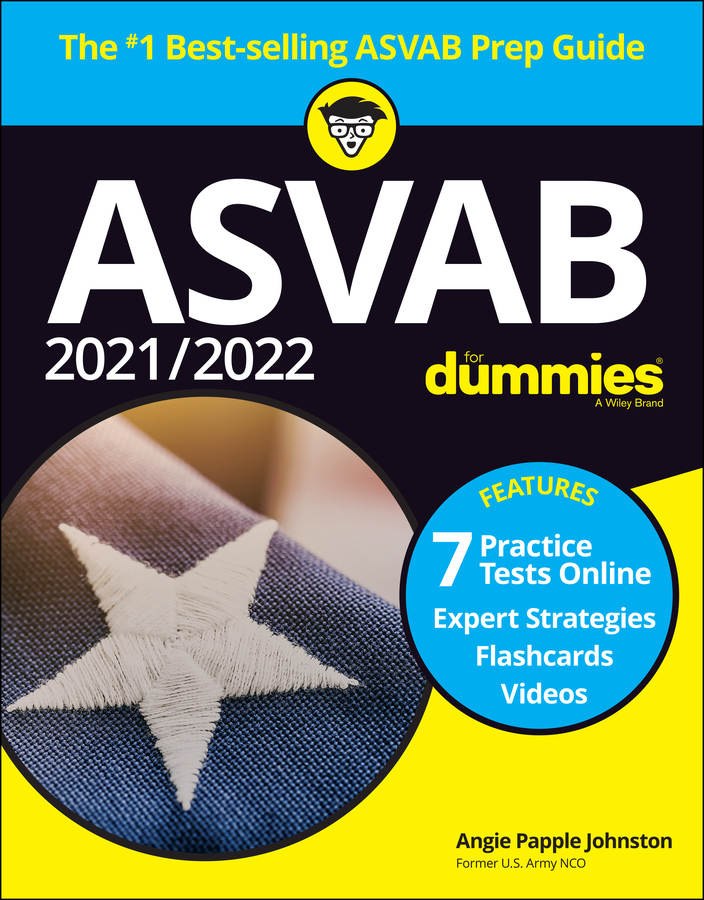 2021 / 2022 ASVAB For Dummies book cover