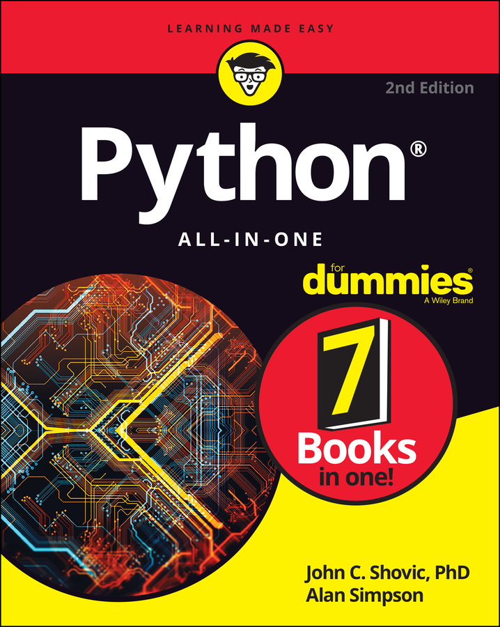 Python All-in-One For Dummies book cover