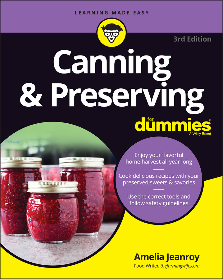 Canning & Preserving For Dummies book cover