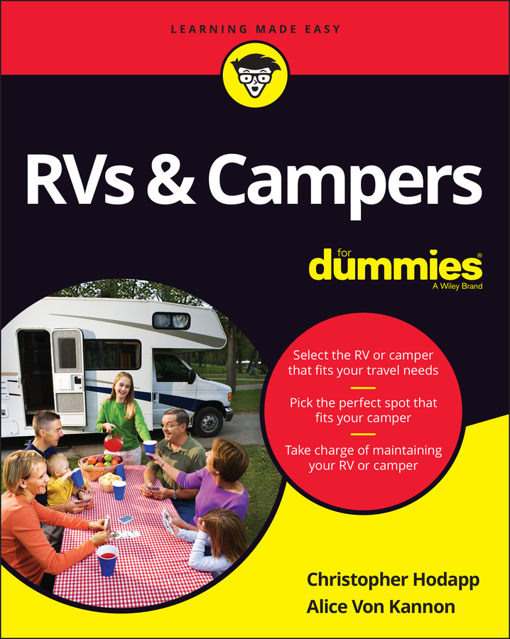RVs & Campers For Dummies book cover